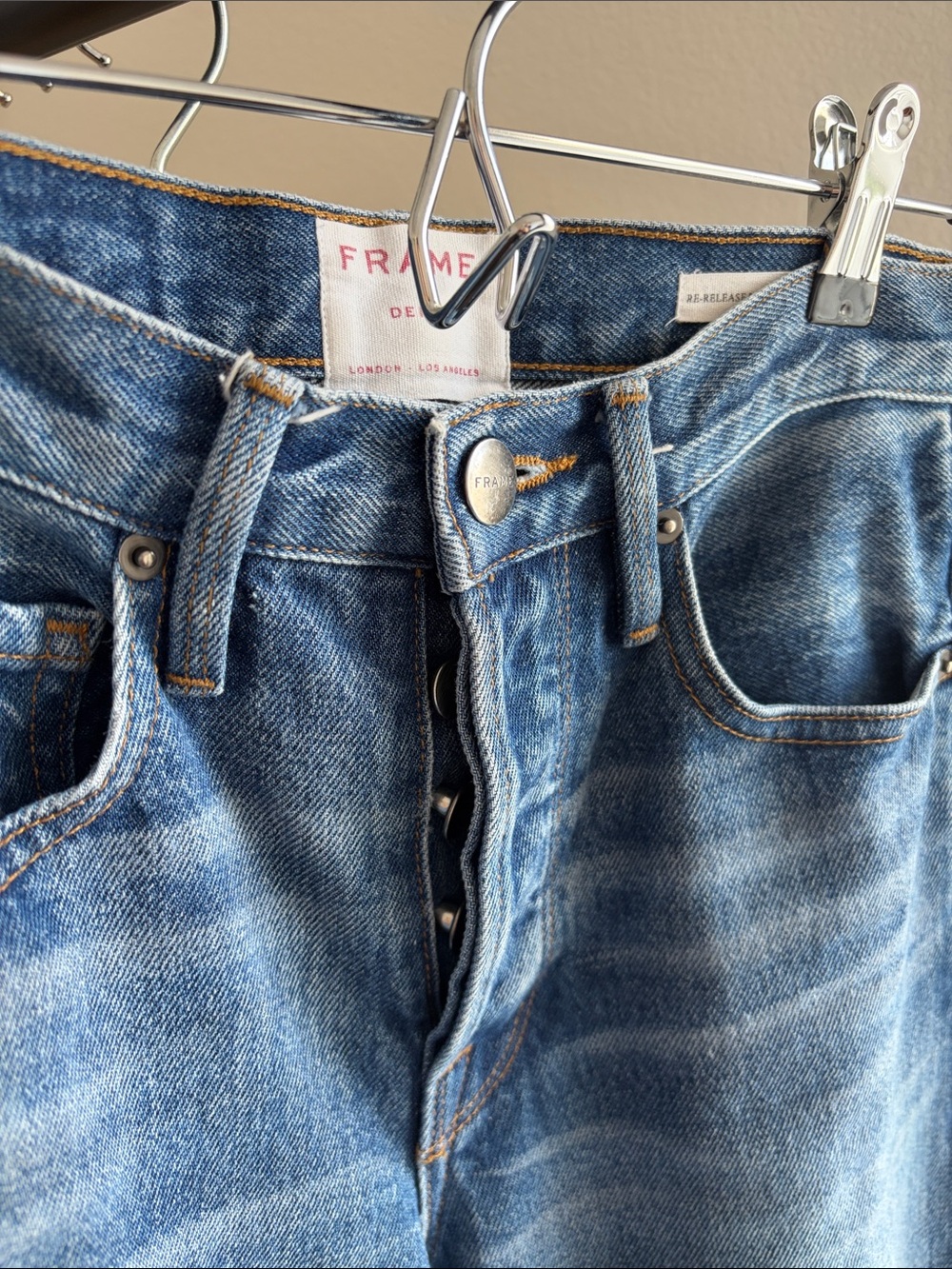 Frame Denim Rigid Re-Release - Picture 2 of 6